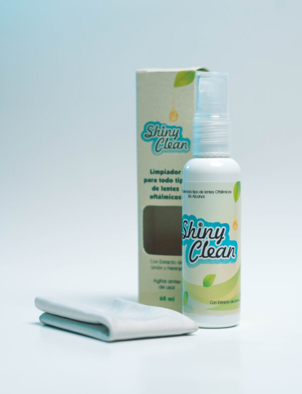 Solucion limpiadora para lentes Shiny Clean 60ml